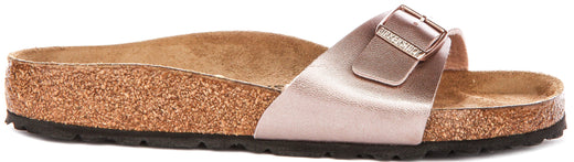 Birkenstock Madrid Sandalen | Copper Birko-Flor voor Dames - Normale Pasvorm