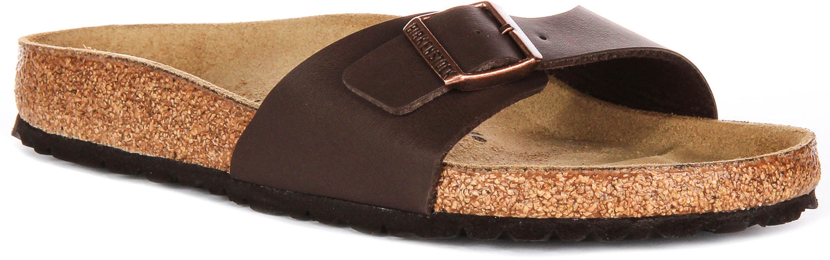 Birkenstock Madrid Sandalen | Bruin Birko-Flor voor dames