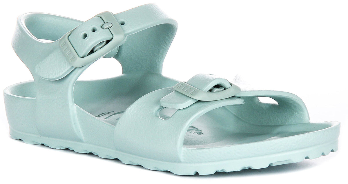 Birkenstock Rio Sandalen | Groene EVA voor kinderen - Smalle pasvorm