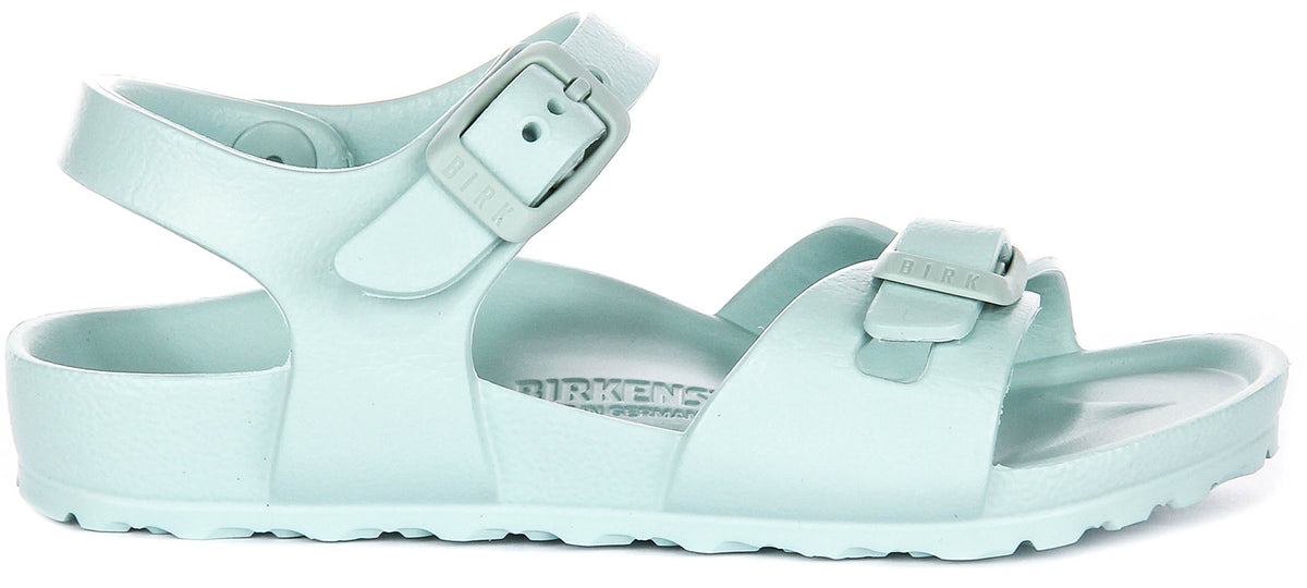 Birkenstock Rio Sandalen | Groene EVA voor kinderen - Smalle pasvorm