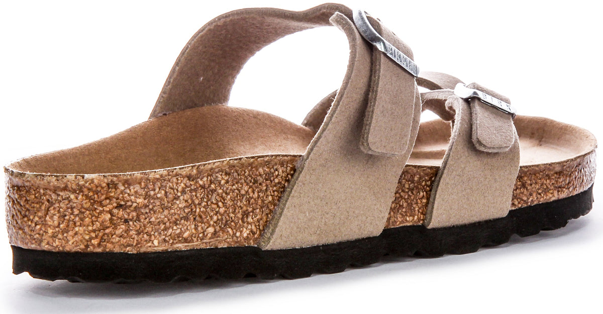 Birkenstock Mayari Sandalen | Taupe Birko-Flor - Veganvriendelijk voor dames en heren