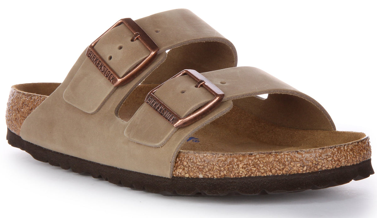 Birkenstock Arizona sandalen | Bruin echt leer voor dames en heren