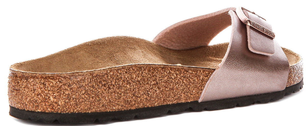 Birkenstock Madrid Sandalen | Copper Birko-Flor voor Dames - Normale Pasvorm