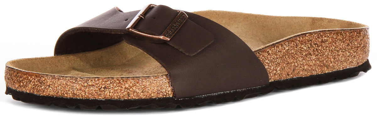 Birkenstock Madrid Sandalen | Bruin Birko-Flor voor dames
