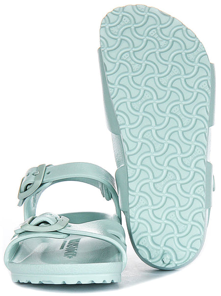Birkenstock Rio Sandalen | Groene EVA voor kinderen - Smalle pasvorm