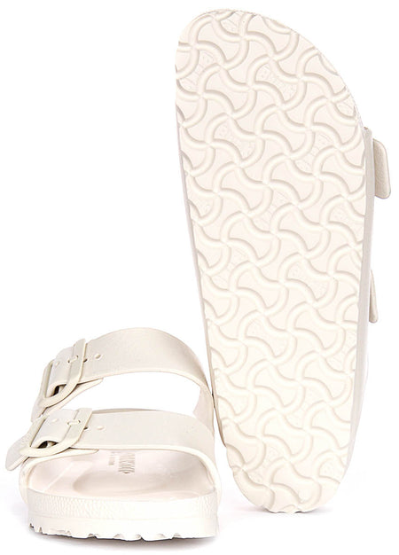 Sandales Birkenstock Arizona | EVA blanc cassé pour Homme et Femme - Coupe étroite
