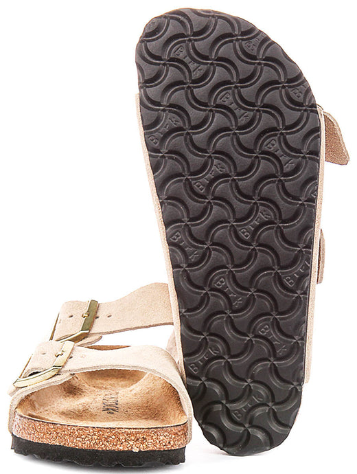 Birkenstock Arizona Sandalen | Sand Birko-Flor voor Dames - Normale Pasvorm